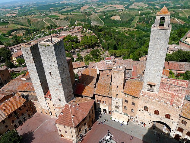 les tours de San Gimignano Italie