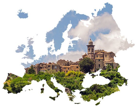 attraverso europe