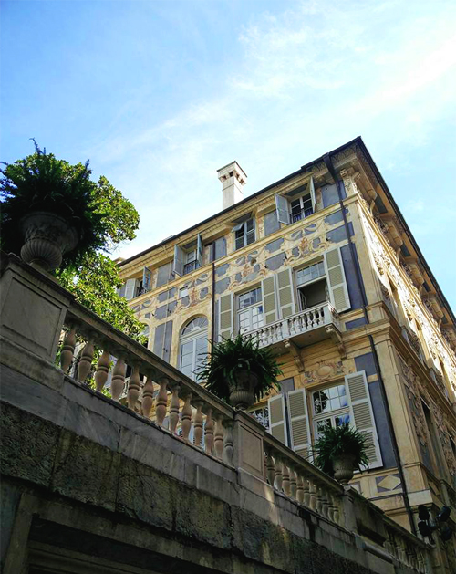 Les Rolli de Gênes, riches palais