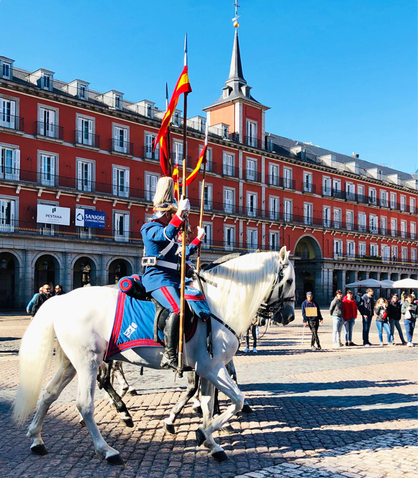 Madrid (espagne) place mayor