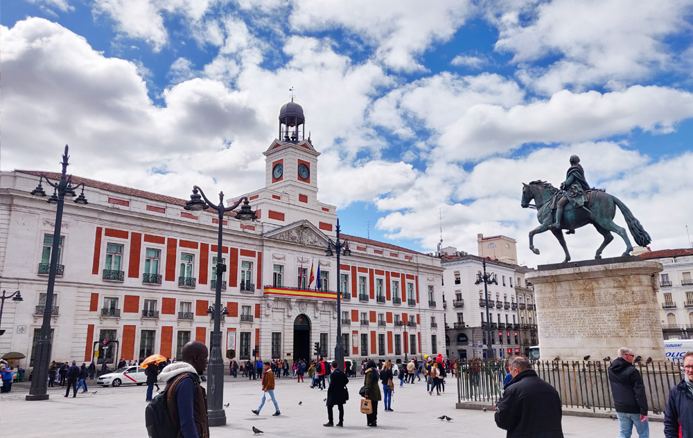 Madrid place Puerta del Sol